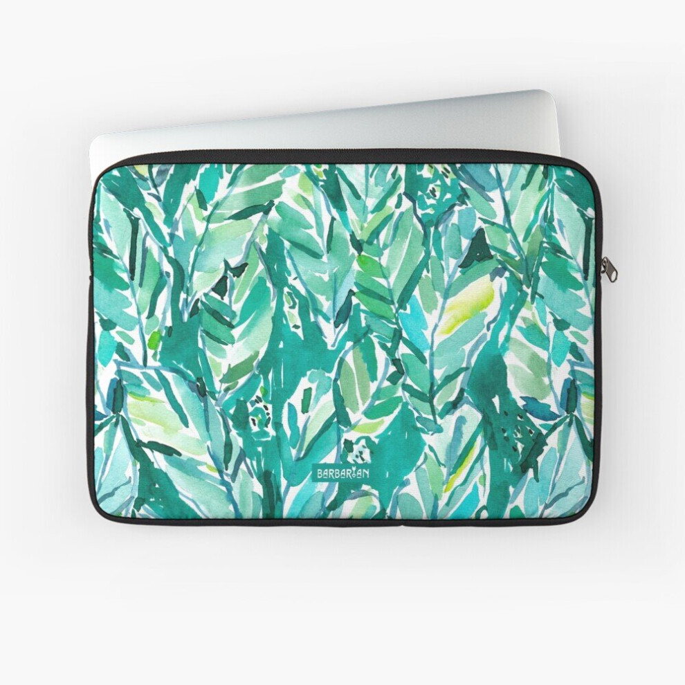 Laptop Sleeve Banana Leaf Jungle 10 12 13 15 17 Inch Case Notebook Tablet Carrying Bag Cover 7802738413229