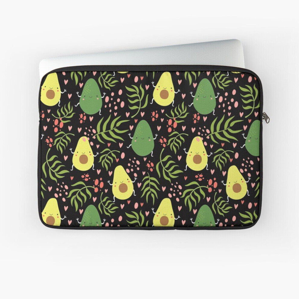 Laptop Sleeve Avocado Pattern 10 12 13 15 17 Inch Case Notebook Tablet Carrying Bag Cover 7802738431360