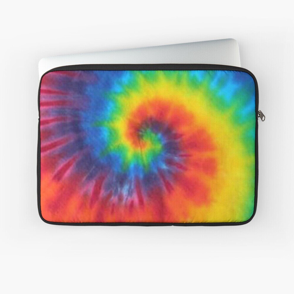 Laptop Sleeve Tie Dye Swirl Rainbow 10 12 13 15 17 Inch Case Notebook Tablet Carrying Bag Cover 7802738424997