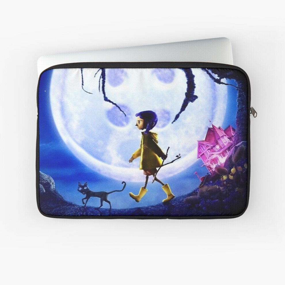 Laptop Sleeve Coraline Horror Movie 10 12 13 15 17 Inch Case Notebook Tablet Carrying Bag Cover 7802738434309