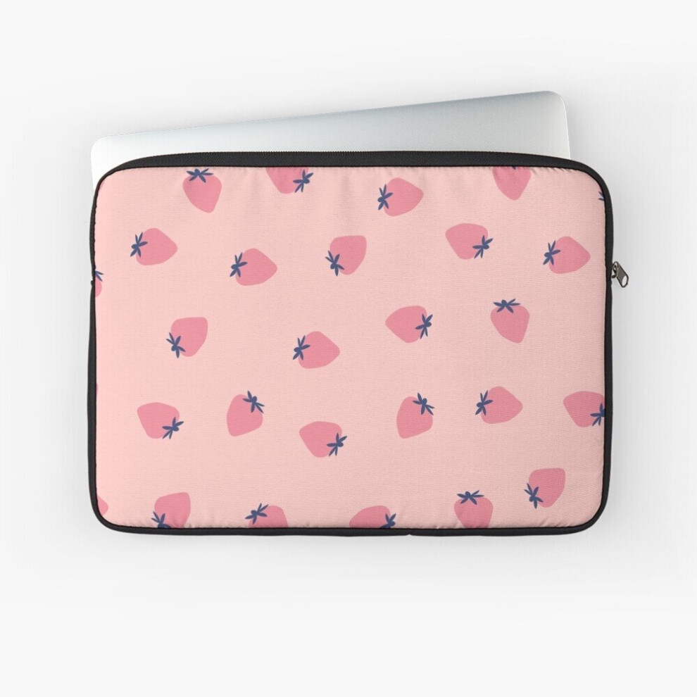 Laptop Sleeve Sweetk Strawberry 10 12 13 15 17 Inch Case Notebook Tablet Carrying Bag Cover 7802738457230