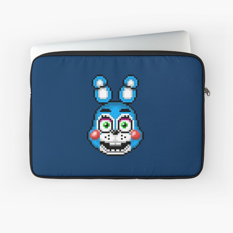 Laptop Sleeve Five Nights At Freddy's 2 - Pixel Art - Toy Bonnie 10 12 13 15 17 Inch Case Notebook Tablet Carrying Bag Cover 7802738506914
