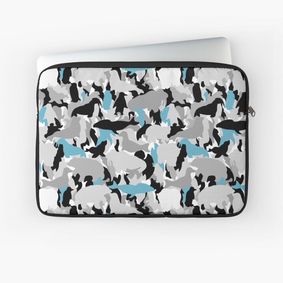 Laptop Sleeve Arctic Camo 10 12 13 15 17 Inch Case Notebook Tablet Carrying Bag Cover 7802738454222