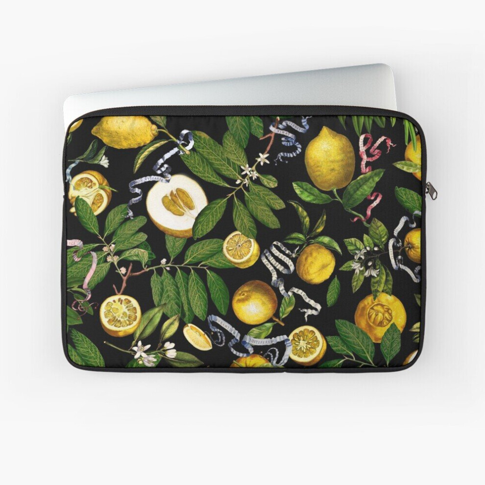 Laptop Sleeve Lemon Tree - 10 12 13 15 17 Inch Case Notebook Tablet Carrying Bag Cover Black 7802738443134