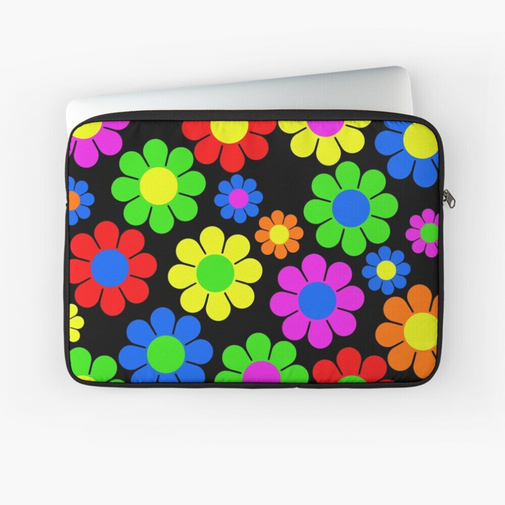 Laptop Sleeve Hippy Flower Daisy Spring Pattern 10 12 13 15 17 Inch Case Notebook Tablet Carrying Bag Cover 7802738442762