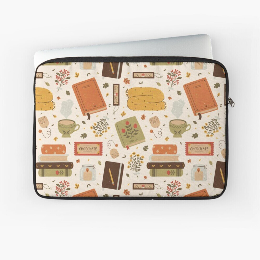 Laptop Sleeve Cozy Reading Time 10 12 13 15 17 Inch Case Notebook Tablet Carrying Bag Cover 7802738429954