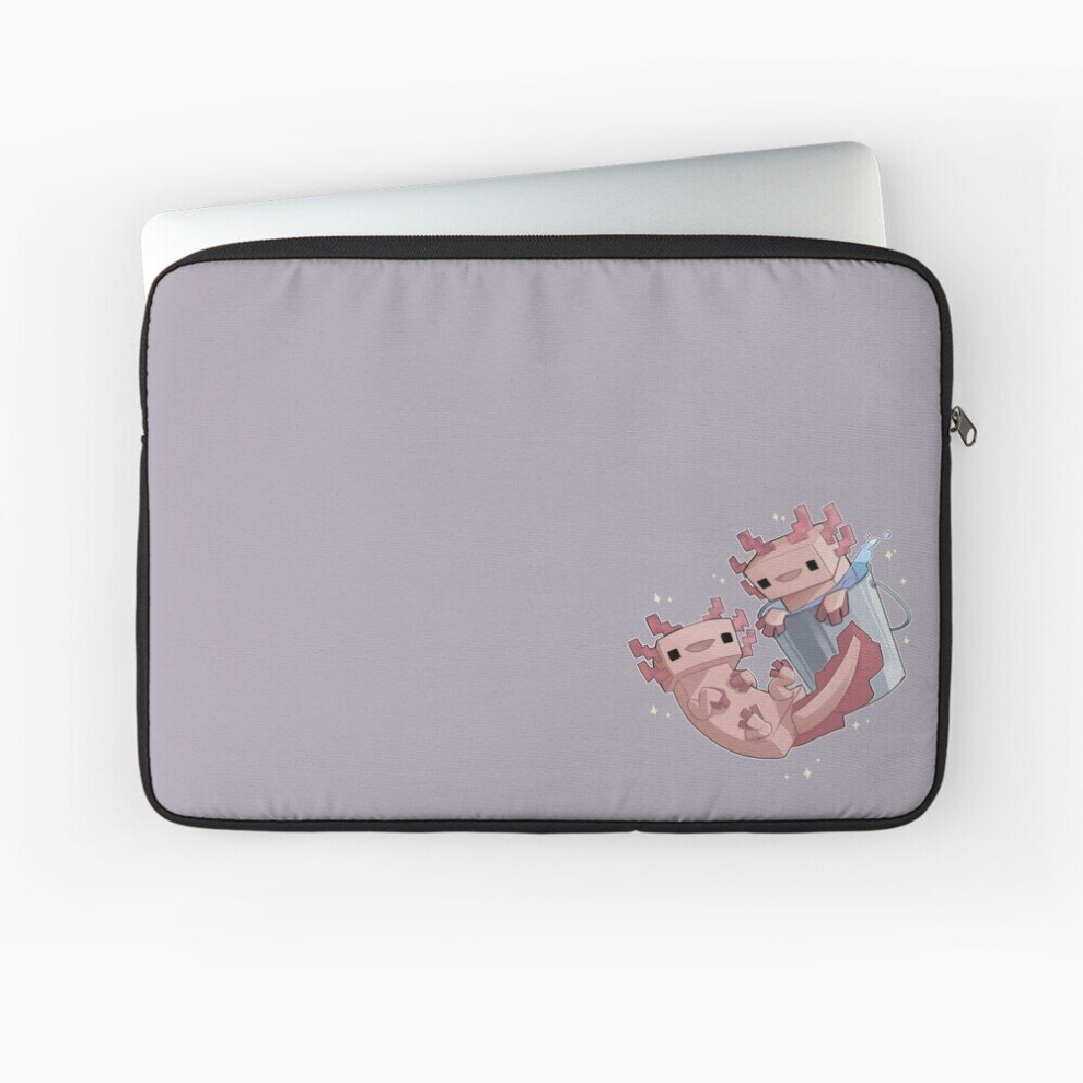 Laptop Sleeve Block Axolotls 10 12 13 15 17 Inch Case Notebook Tablet Carrying Bag Cover 7802738513103
