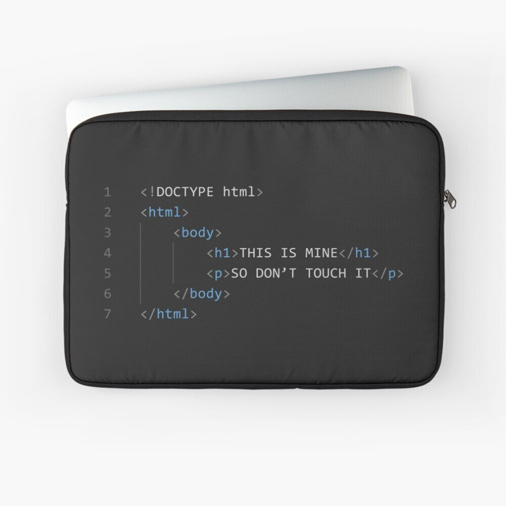 Laptop Sleeve Html Code 10 12 13 15 17 Inch Case Notebook Tablet Carrying Bag Cover 7802738433562