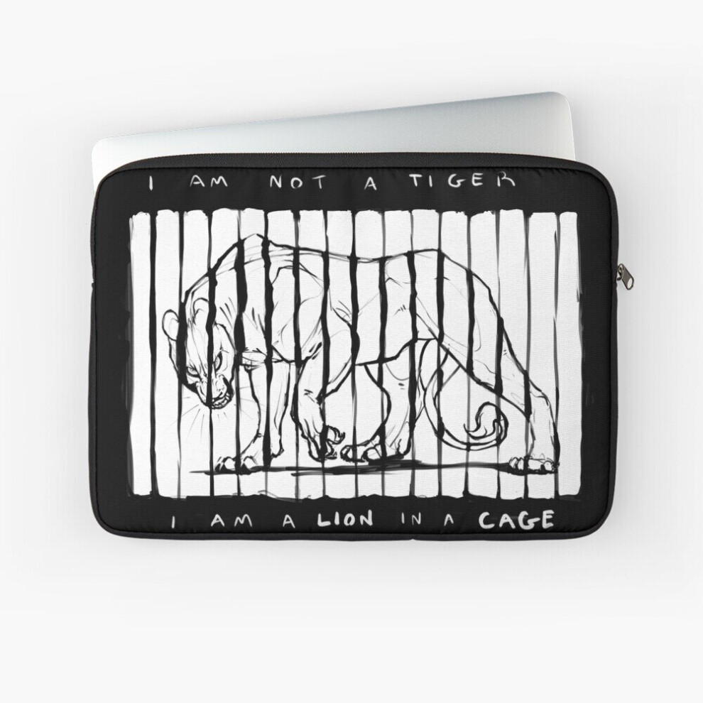 Laptop Sleeve I Am Not A Tiger 10 12 13 15 17 Inch Case Notebook Tablet Carrying Bag Cover 7802738504538