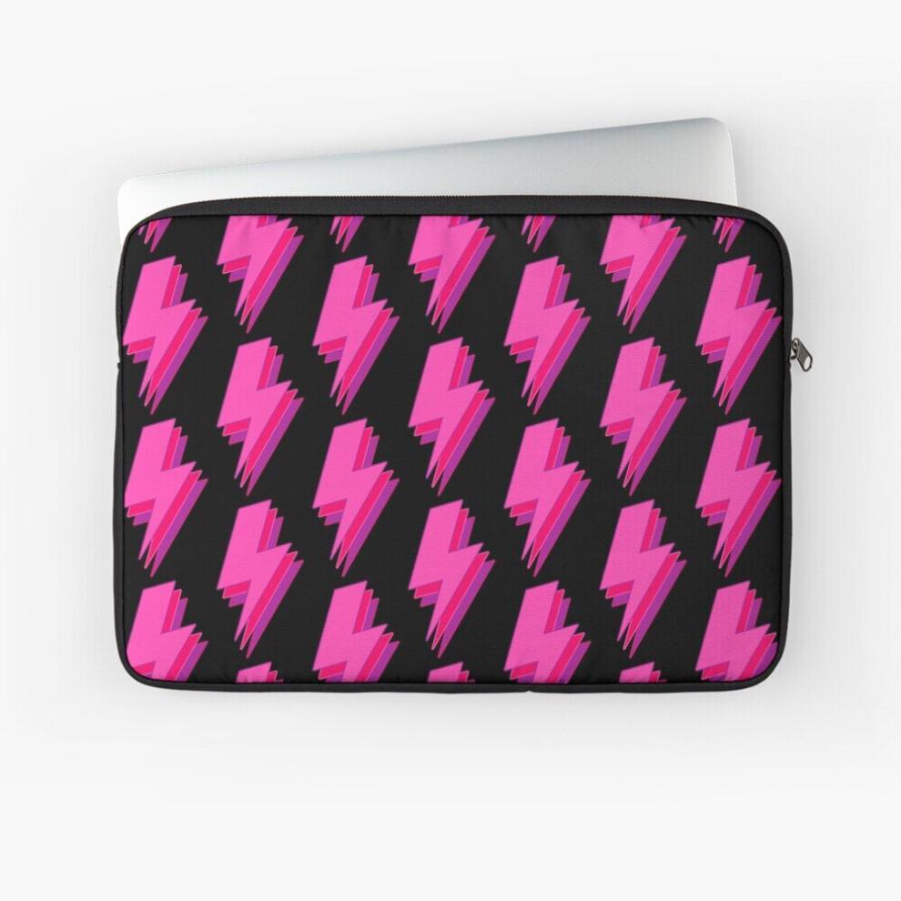 Laptop Sleeve Hot Lightning Bolt 10 12 13 15 17 Inch Case Notebook Tablet Carrying Bag Cover Pink 7802738440423