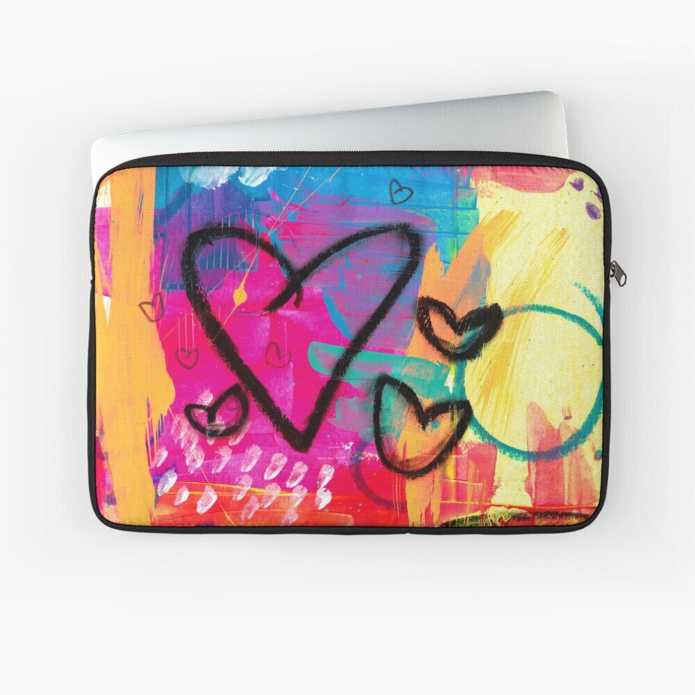 Laptop Sleeve Neon Love 10 12 13 15 17 Inch Case Notebook Tablet Carrying Bag Cover 7802738477337