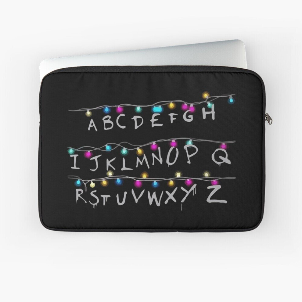 Laptop Sleeve Stranger Alphabet Things 10 12 13 15 17 Inch Case Notebook Tablet Carrying Bag Cover 7802738416190