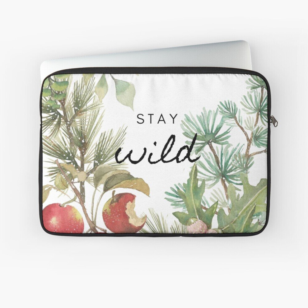 Laptop Sleeve Stay Wild 10 12 13 15 17 Inch Case Notebook Tablet Carrying Bag Cover 7802738497526