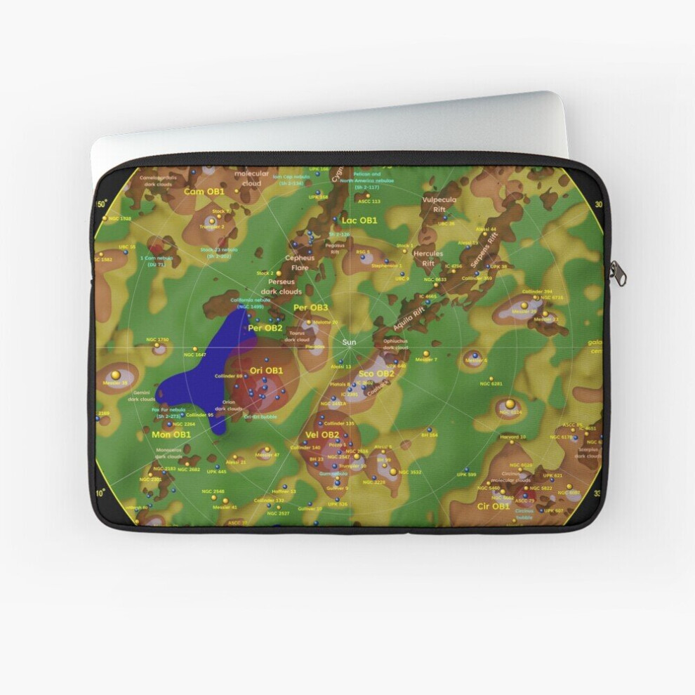 Laptop Sleeve Solar Neighbourhood 10 12 13 15 17 Inch Case Notebook Tablet Carrying Bag Cover 7802738498769