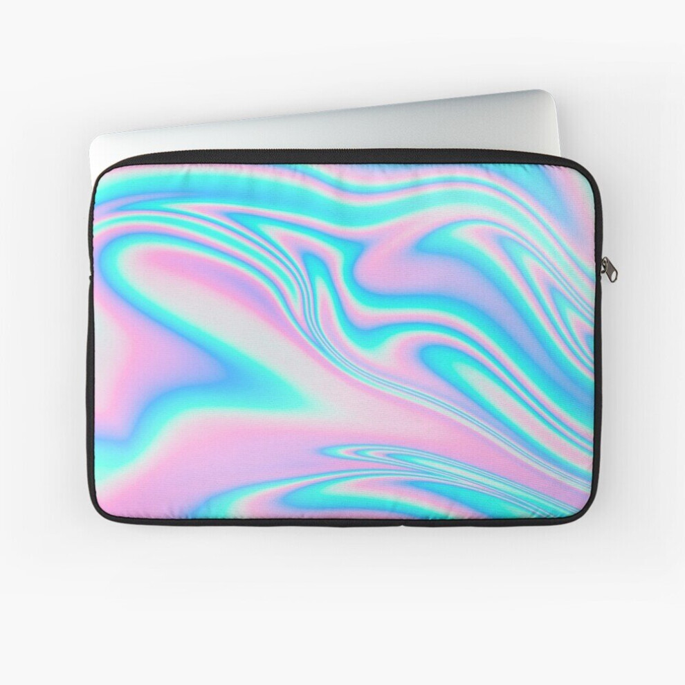 Laptop Sleeve Iridescent Holographic Rainbow 10 12 13 15 17 Inch Case Notebook Tablet Carrying Bag Cover 7802738516067