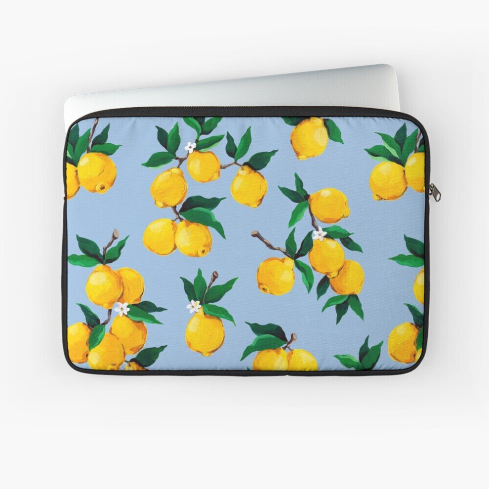 Laptop Sleeve Lemon 10 12 13 15 17 Inch Case Notebook Tablet Carrying Bag Cover Blue 7802738425536