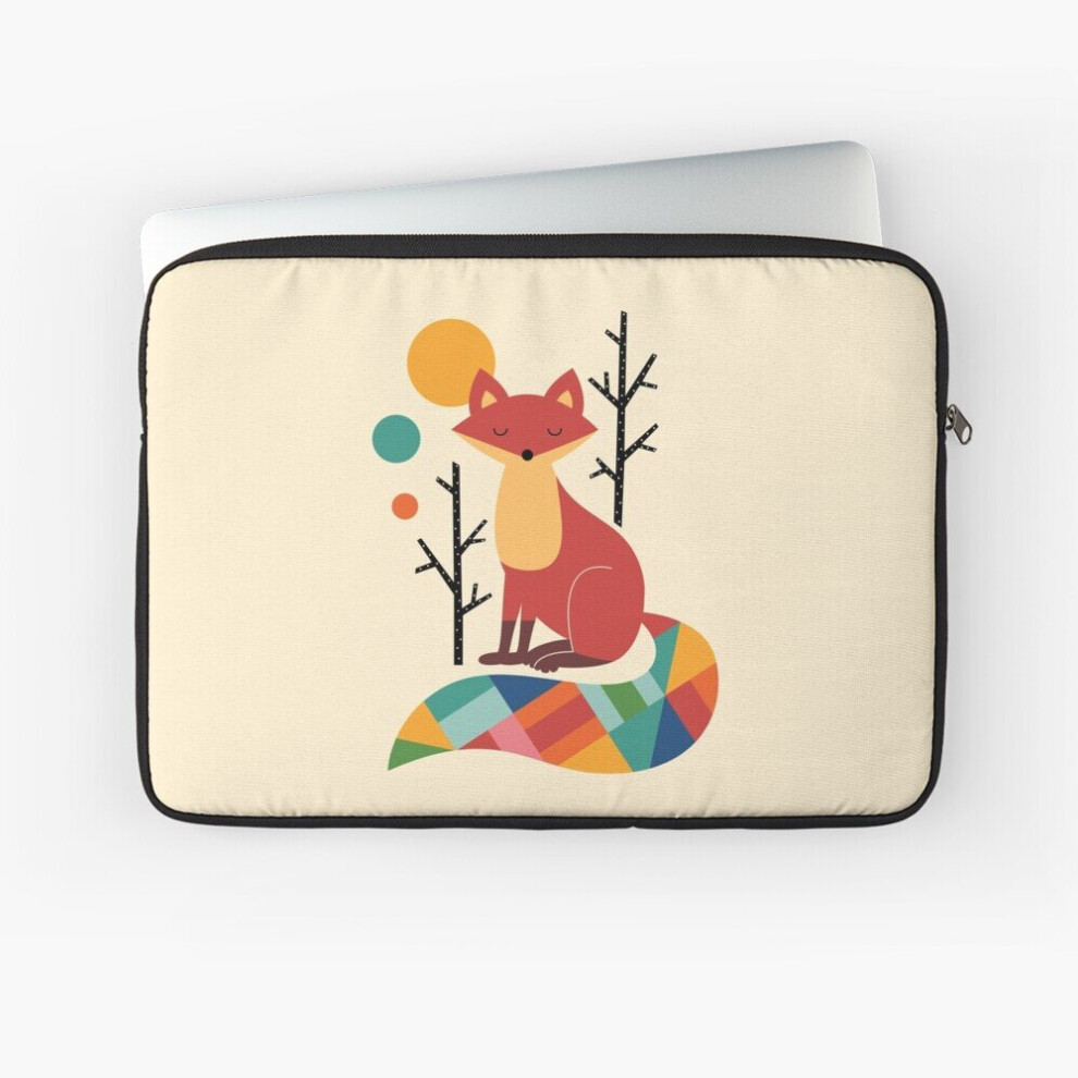 Laptop Sleeve Rainbow Fox 10 12 13 15 17 Inch Case Notebook Tablet Carrying Bag Cover 7802738471496