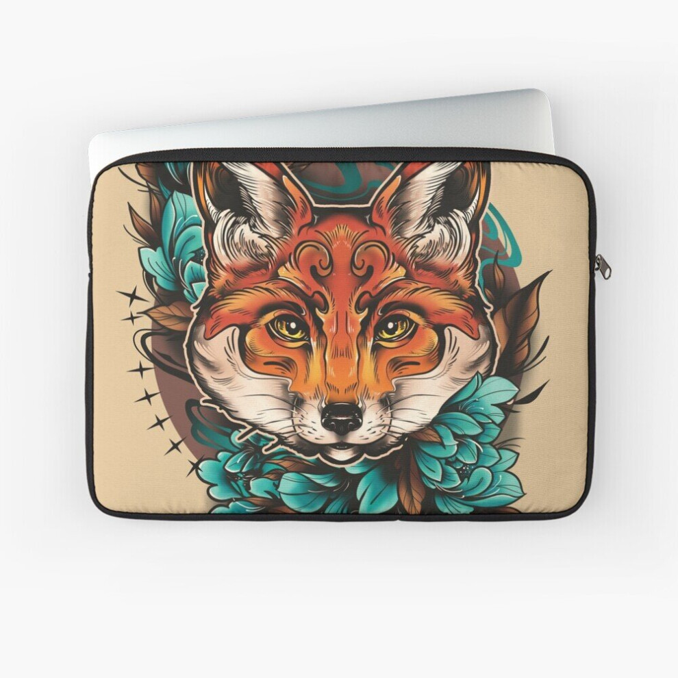 Laptop Sleeve Fox 10 12 13 15 17 Inch Case Notebook Tablet Carrying Bag Cover Red 7802738489446