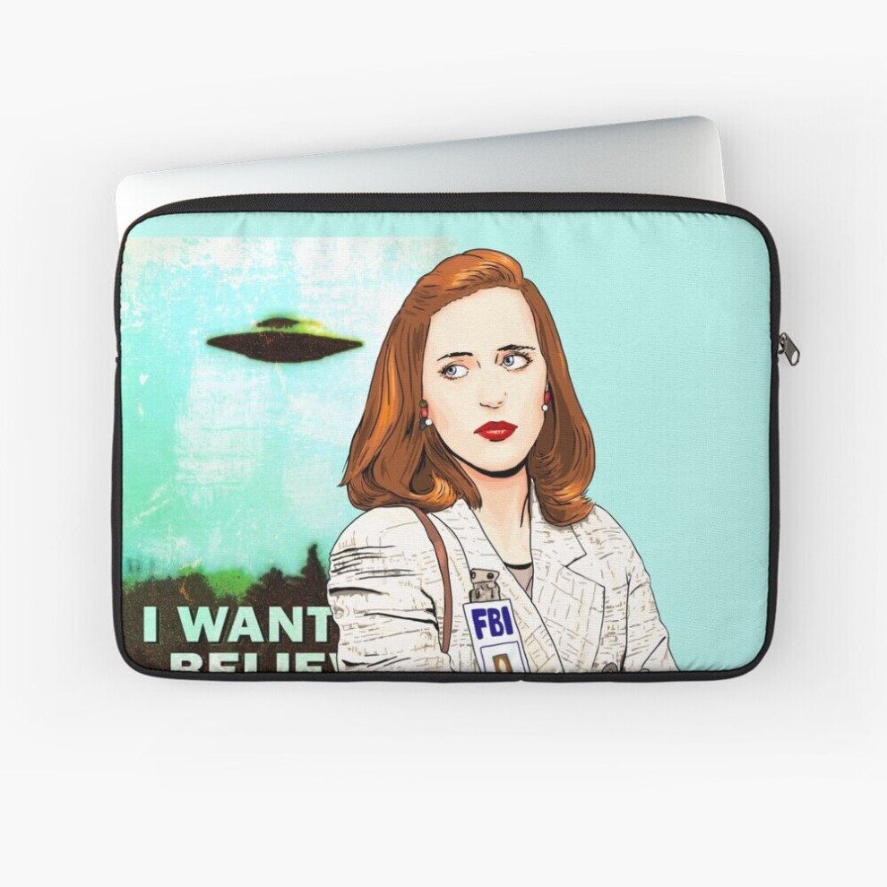 Laptop Sleeve The X Files I Want To Believe Dana Scully 10 12 13 15 17 Inch Case Notebook Tablet Carrying Bag Cover 7802738460568
