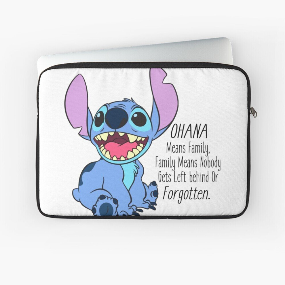 Laptop Sleeve Lilo And Stitch 10 12 13 15 17 Inch Case Notebook Tablet Carrying Bag Cover 7802738433616