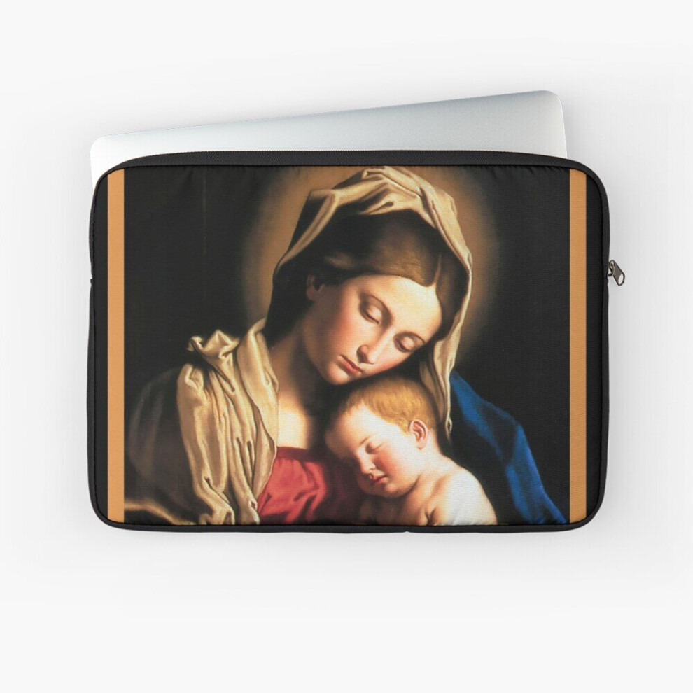 Laptop Sleeve Virgin Mary Holy Art 10 12 13 15 17 Inch Case Notebook Tablet Carrying Bag Cover 7802738488944