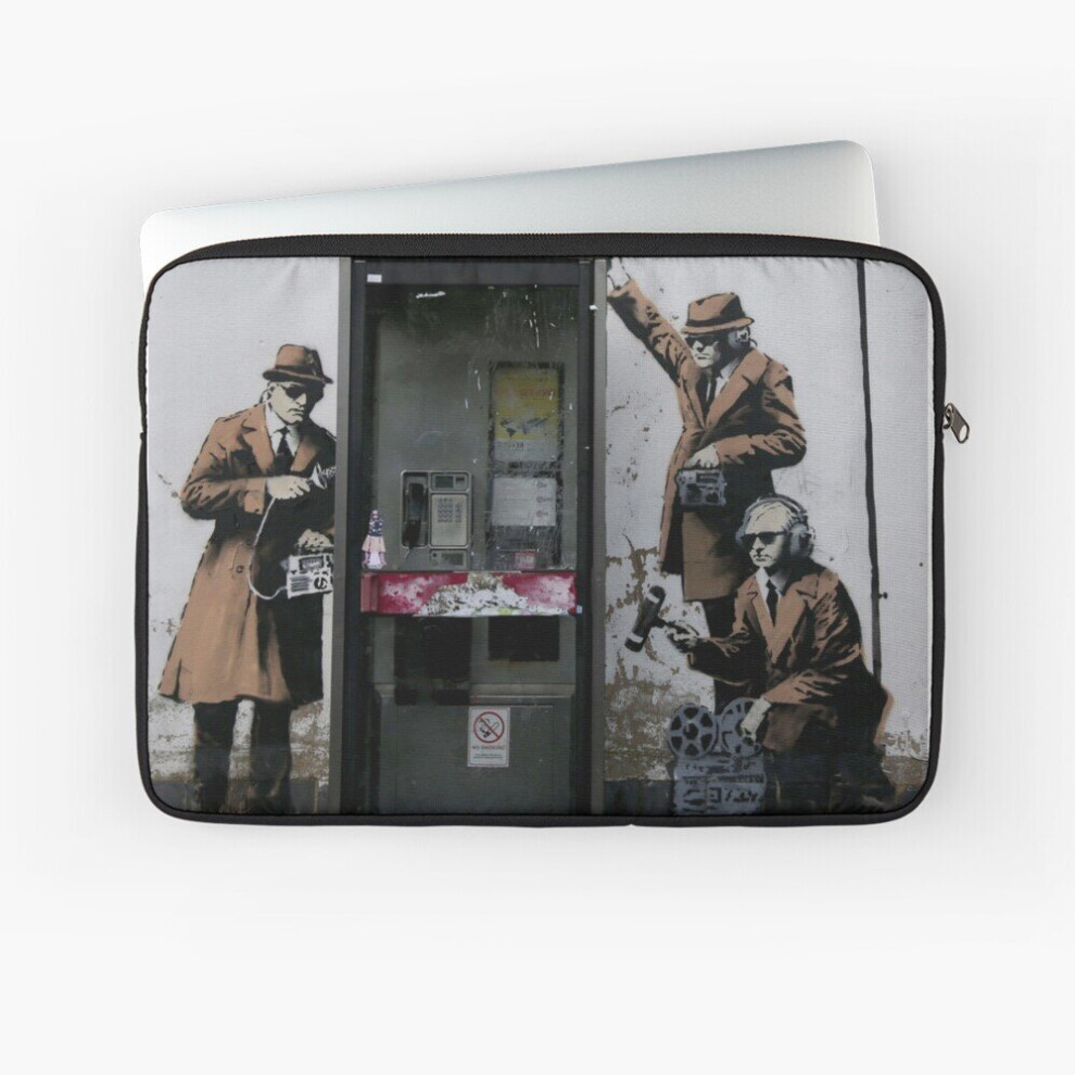 Laptop Sleeve Banksy Telephone Box 10 12 13 15 17 Inch Case Notebook Tablet Carrying Bag Cover 7802738507119