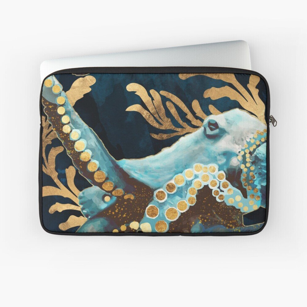 Laptop Sleeve Octopus 10 12 13 15 17 Inch Case Notebook Tablet Carrying Bag Cover Indigo 7802738463538