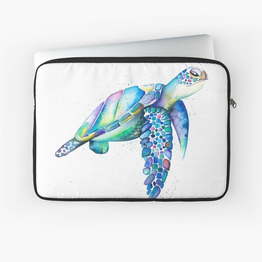 Laptop Sleeve Rainbow Sea Turtle 10 12 13 15 17 Inch Case Notebook Tablet Carrying Bag Cover 7802738471533