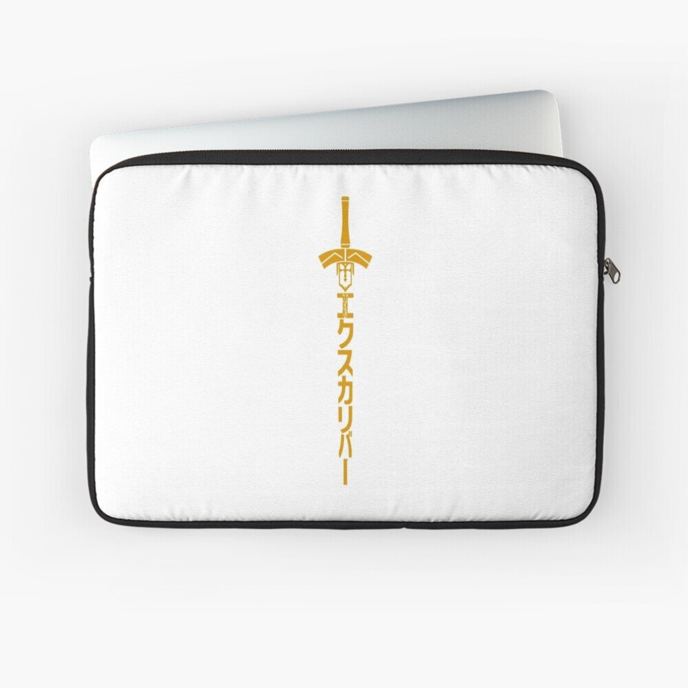 Laptop Sleeve Fate - Saber Artoria Pendragon - Excalibur - G. Ver. (Yellow) 10 12 13 15 17 Inch Case Notebook Tablet Carrying Bag Cover Yellow 7802738489002