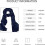 Women's Satin Chiffon Festive Scarfnavy Blue 4
