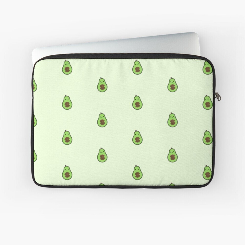Laptop Sleeve Cute Avocado Kawaii Chibi Smiley 10 12 13 15 17 Inch Case Notebook Tablet Carrying Bag Cover 7802738505191
