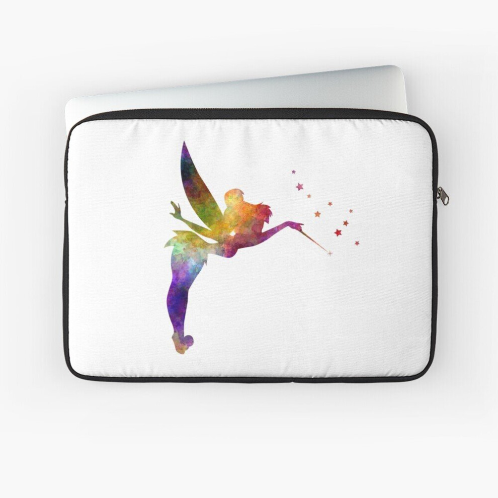 Laptop Sleeve Tinkerbell In Watercolor 10 12 13 15 17 Inch Case Notebook Tablet Carrying Bag Cover 7802738422122