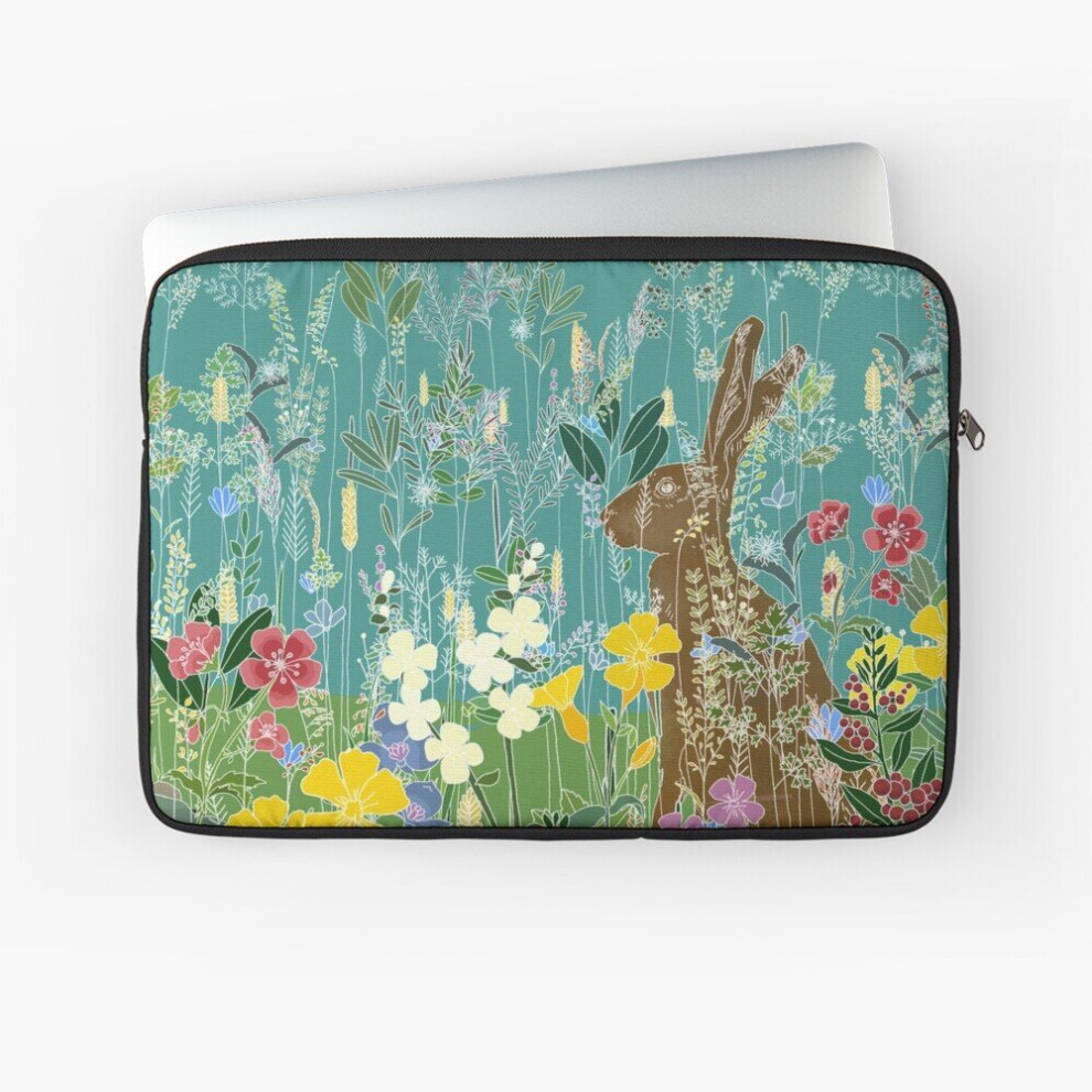 Laptop Sleeve Wild Meadow Hare 10 12 13 15 17 Inch Case Notebook Tablet Carrying Bag Cover 7802738500233