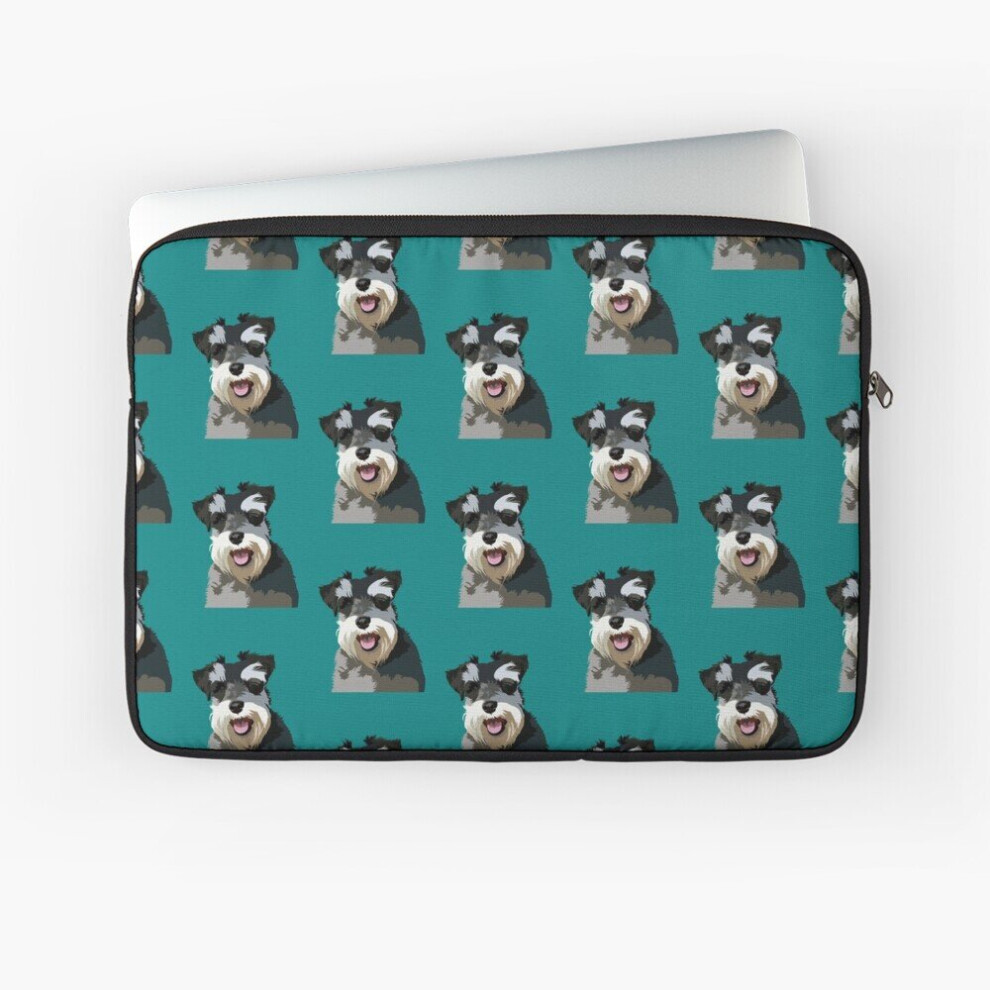 Laptop Sleeve Miniature Schnauzer 10 12 13 15 17 Inch Case Notebook Tablet Carrying Bag Cover 7802738450408