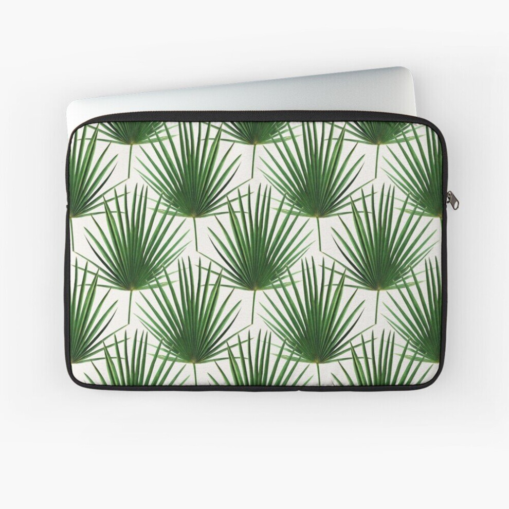 Laptop Sleeve Simple Palm Leaf Geometry 10 12 13 15 17 Inch Case Notebook Tablet Carrying Bag Cover 7802738431674