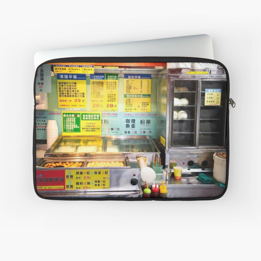 Laptop Sleeve Hong Kong Food Shop 10 12 13 15 17 Inch Case Notebook Tablet Carrying Bag Cover 7802738455267