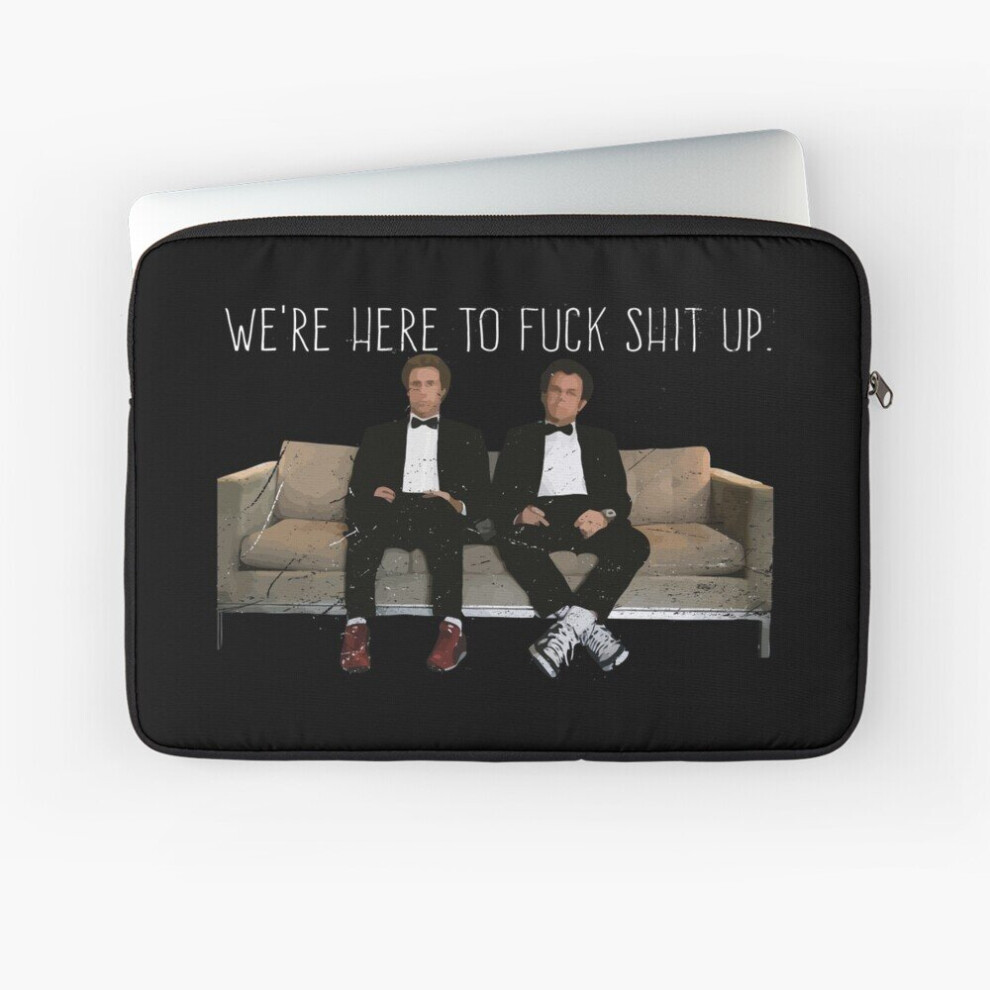 Laptop Sleeve We're Here To Fuck Shit Up 10 12 13 15 17 Inch Case Notebook Tablet Carrying Bag Cover 7802738487480