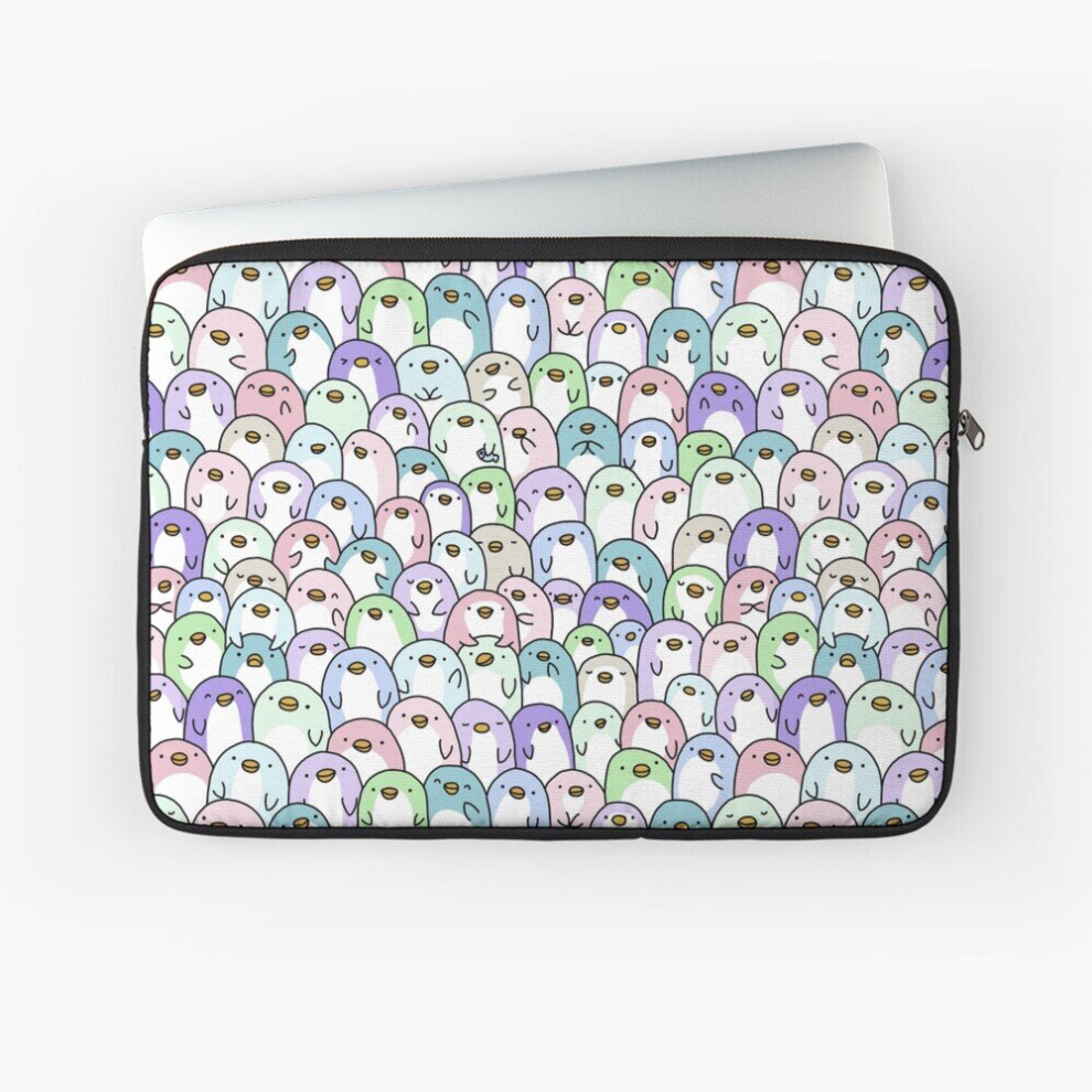 Laptop Sleeve Penguin Snuggles 10 12 13 15 17 Inch Case Notebook Tablet Carrying Bag Cover 7802738416473