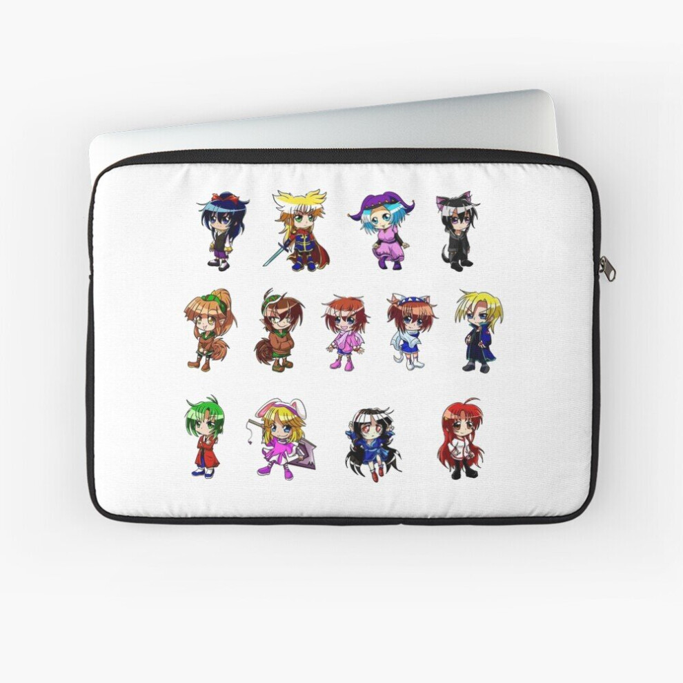 Laptop Sleeve Gaia's Melody Echoed Cute Chibi Character Collection 10 12 13 15 17 Inch Case Notebook Tablet Carrying Bag Cover 7802738470017