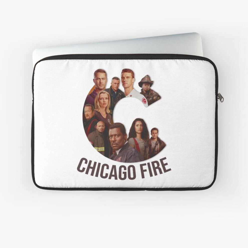 Laptop Sleeve Chicago Fire Characters Cast Poster Logo 10 12 13 15 17 Inch Case Notebook Tablet Carrying Bag Cover 7802738501414