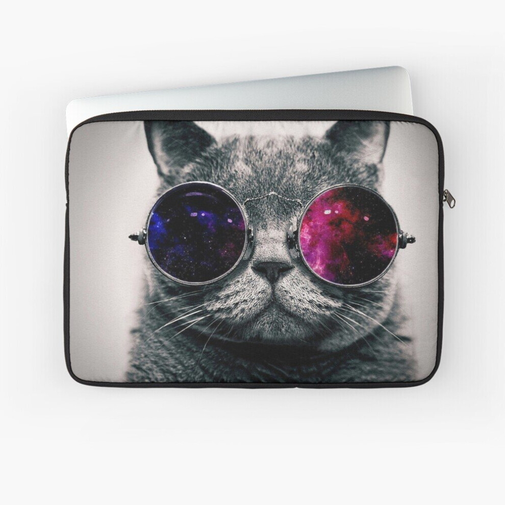 Laptop Sleeve Cool Cat 10 12 13 15 17 Inch Case Notebook Tablet Carrying Bag Cover 7802738425581