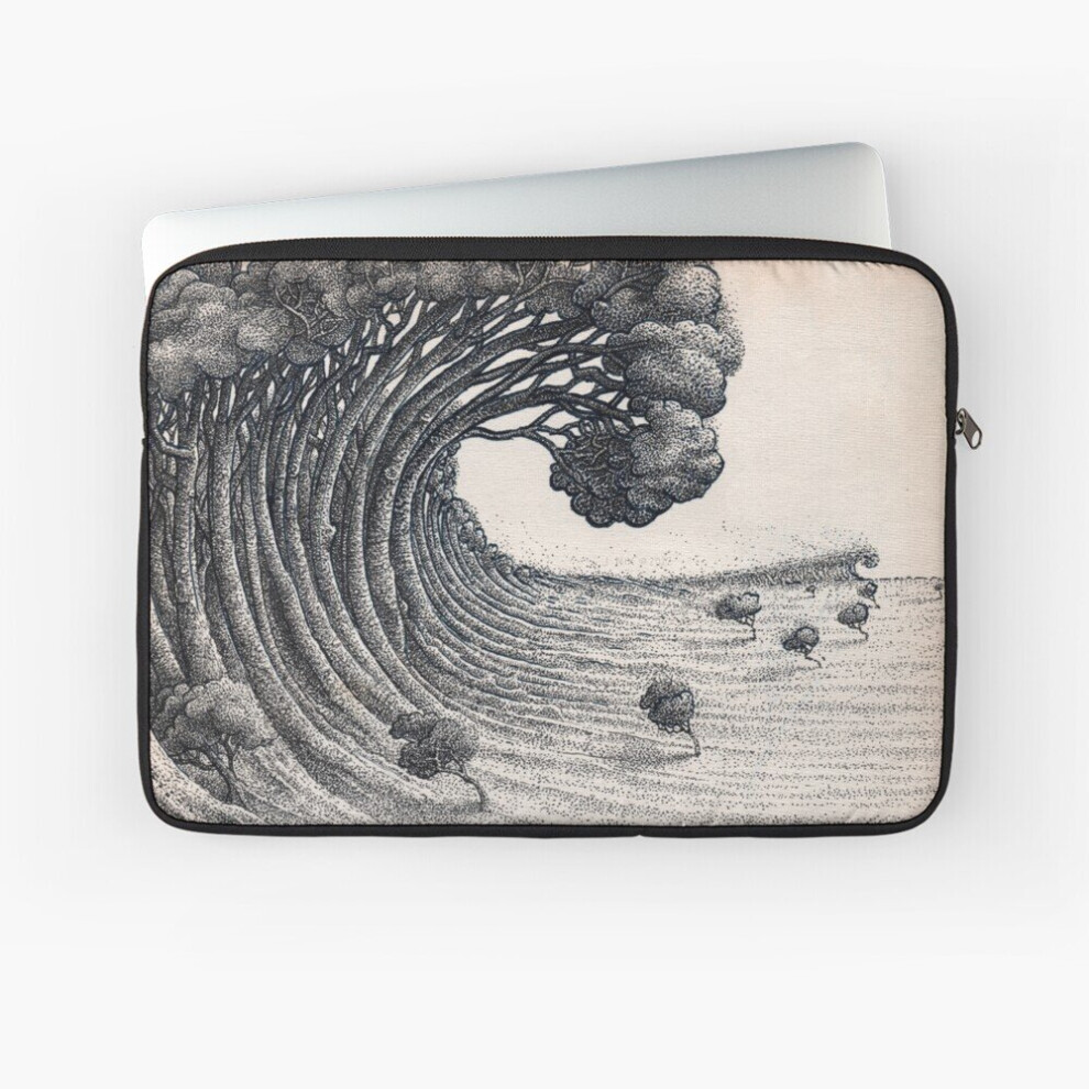 Laptop Sleeve Tree Wave 10 12 13 15 17 Inch Case Notebook Tablet Carrying Bag Cover 7802738485981