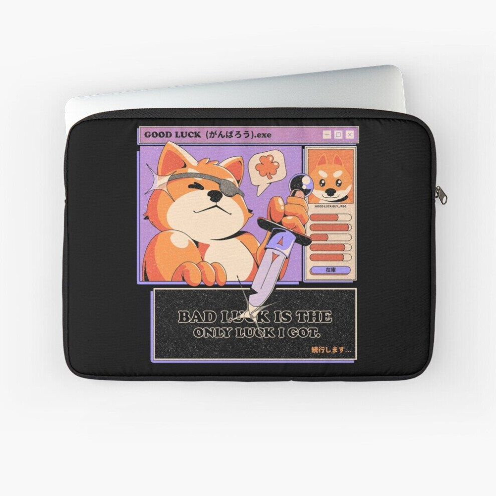 Laptop Sleeve Bad Luck 10 12 13 15 17 Inch Case Notebook Tablet Carrying Bag Cover 7802738517552
