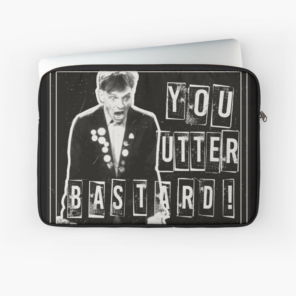 Laptop Sleeve You Utter Bastard - The Young Ones Rick Fan Art 10 12 13 15 17 Inch Case Notebook Tablet Carrying Bag Cover 7802738443004