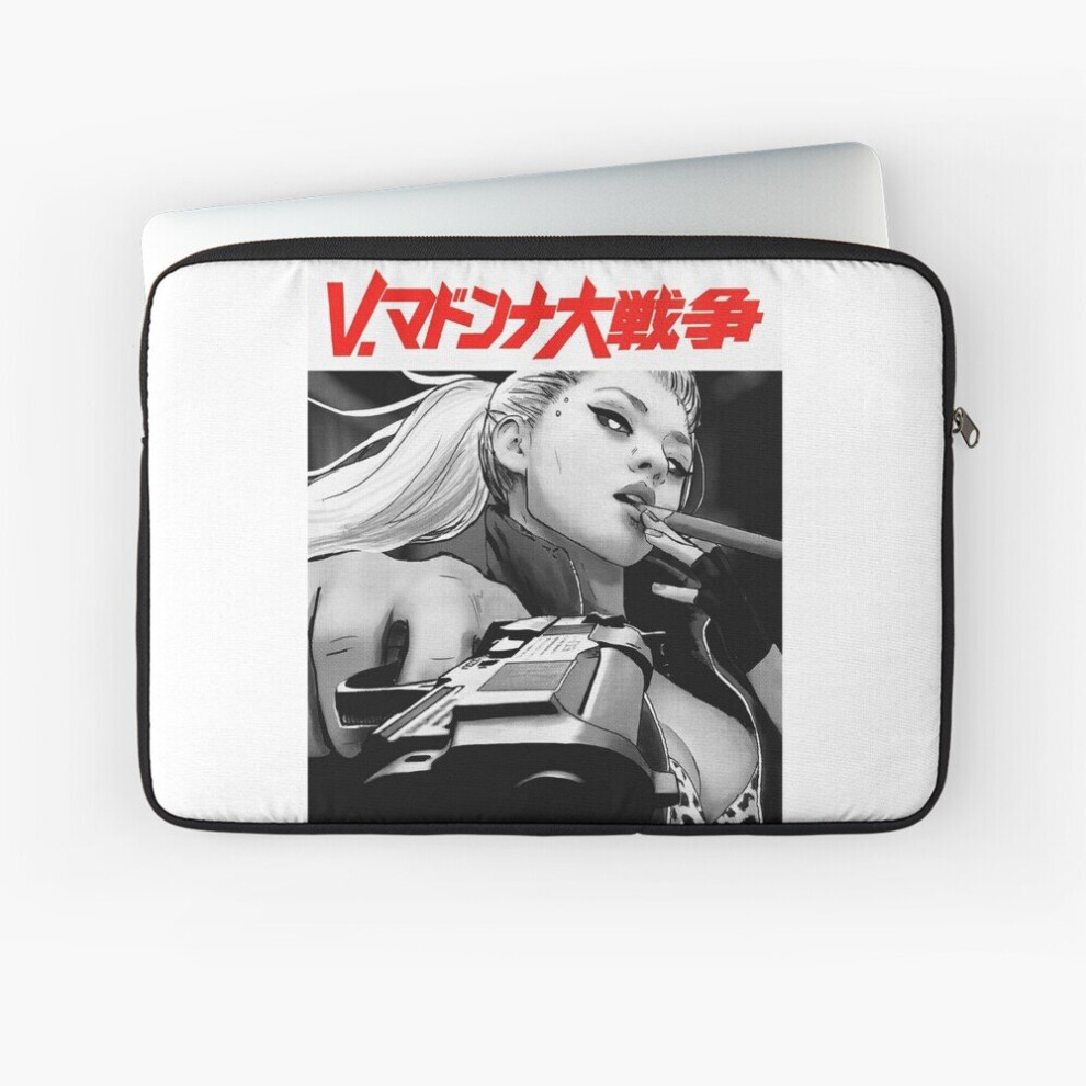 Laptop Sleeve Yakuza Japanese Cyberpunk Girl Vaporwave Urban Style 10 12 13 15 17 Inch Case Notebook Tablet Carrying Bag Cover 7802738439199