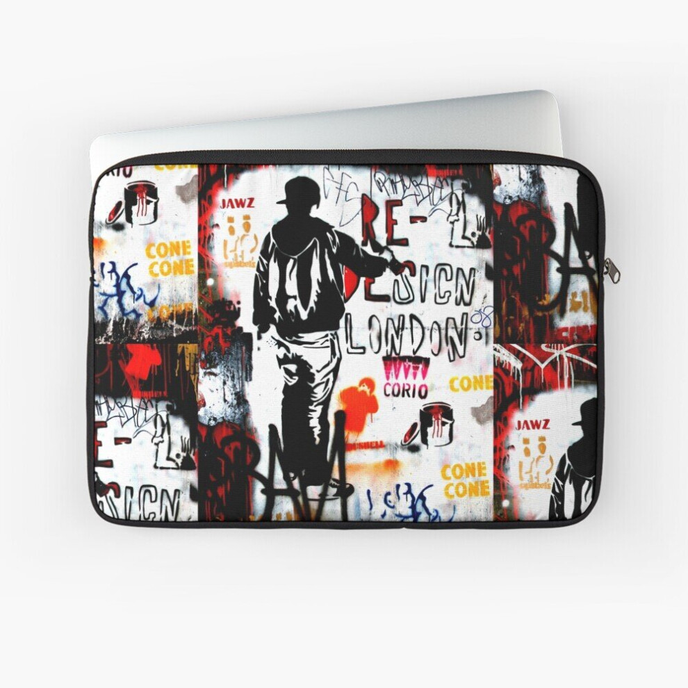 Laptop Sleeve Redesign London - Banksy 10 12 13 15 17 Inch Case Notebook Tablet Carrying Bag Cover 7802738445411