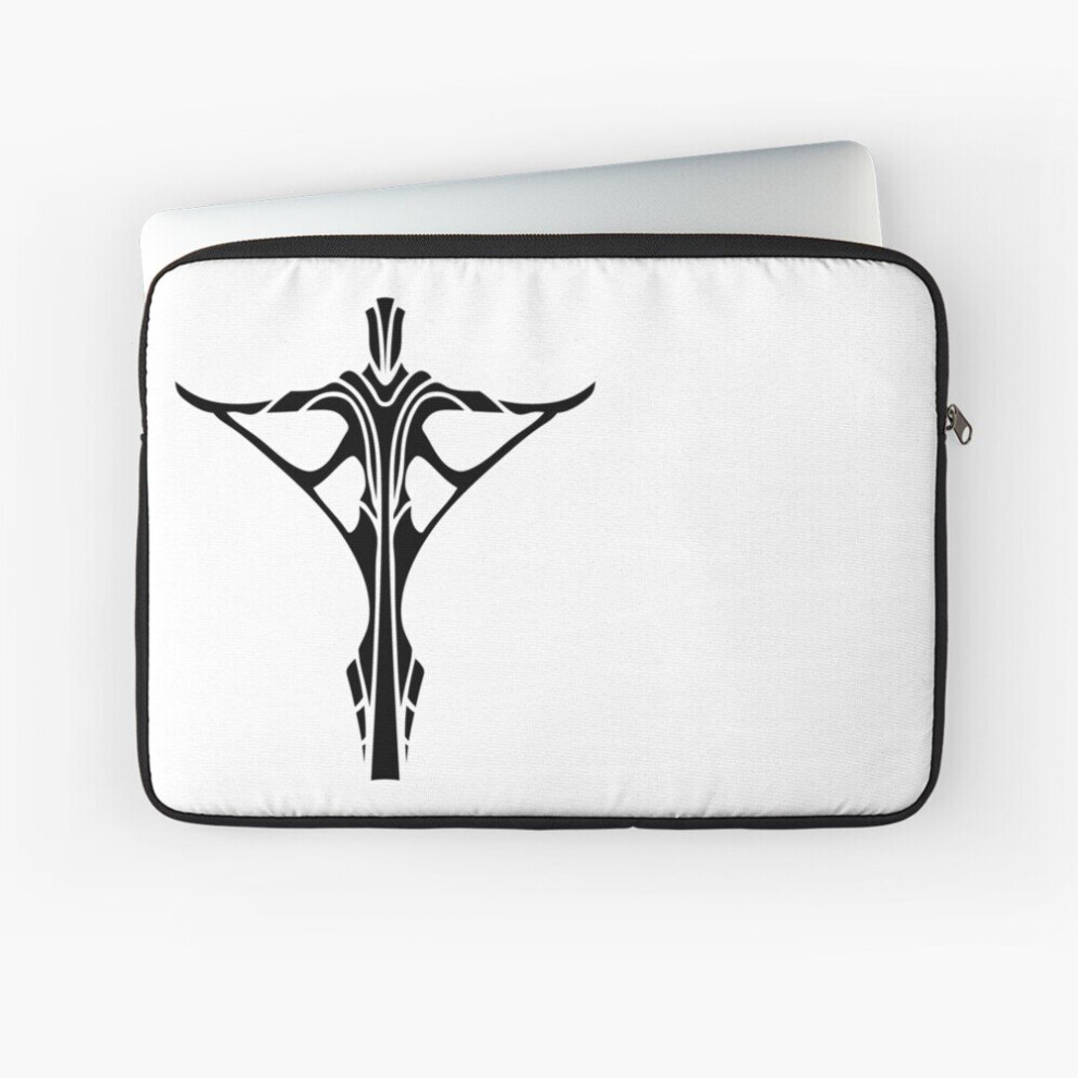Laptop Sleeve Elder Symbol 10 12 13 15 17 Inch Case Notebook Tablet Carrying Bag Cover Black 7802738512489