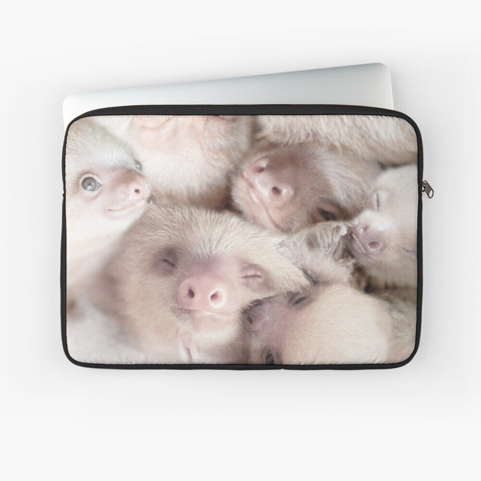 Laptop Sleeve Sloth 10 12 13 15 17 Inch Case Notebook Tablet Carrying Bag Cover 7802738495829