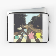 Laptop Sleeve Abbey Road Spongebob Style 10 12 13 15 17 Inch Case Notebook Tablet Carrying Bag Cover