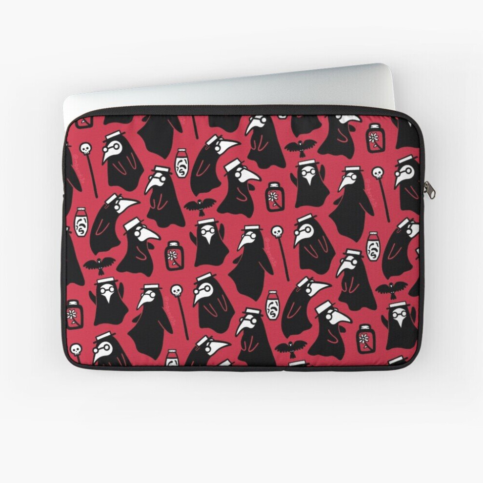 Laptop Sleeve Plague Doctors 10 12 13 15 17 Inch Case Notebook Tablet Carrying Bag Cover 7802738515664